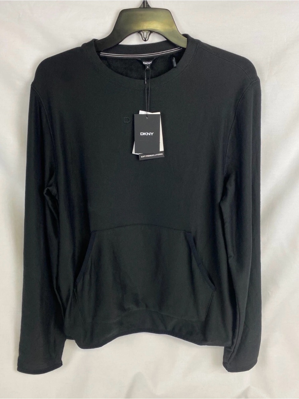 DKNY Men’s Black Crewneck Pullover Sweater sz.SMALL